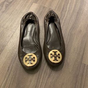 Tory Burch brown flats